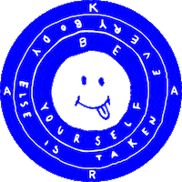 walking smile Sticker by KARA