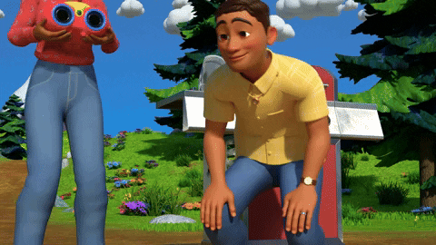 Dance Camping GIF by Moonbug