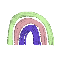 Happy Rainbow Sticker