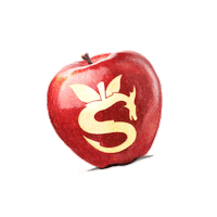 CrunchTimeAppleGrowers apple produce crunch time red apple Sticker