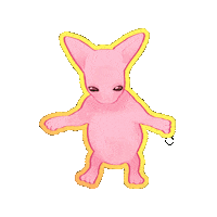 Cat Pink Sticker