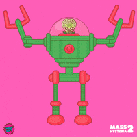 Mars Attacks GIF by 100% Soft