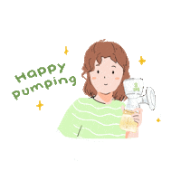 Booster Pumping Sticker by MOM UUNG
