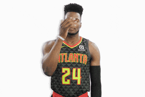 Bruno Fernando Reaction GIF by Atlanta Hawks