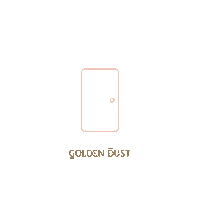 Golden_Dust door opendoor goldendust Sticker