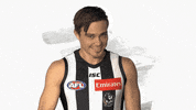 #happy #reaction GIF by CollingwoodFC