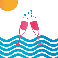 Beach Holiday Sticker by Badkoerier
