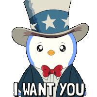 Come I Want You Sticker by Pudgy Penguins