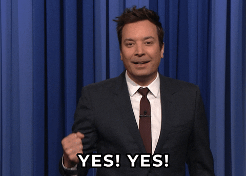 Yes GIF by The Tonight Show Starring Jimmy Fallon