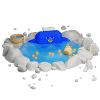Tub Vee Sticker by Generation Visa
