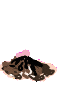 In Love Peach Sticker