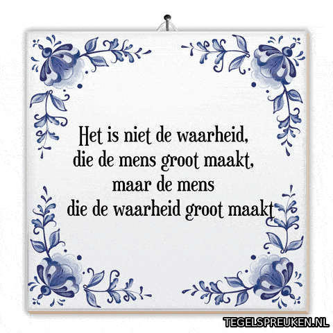 Nl Mens GIF by Tegelspreuken.nl