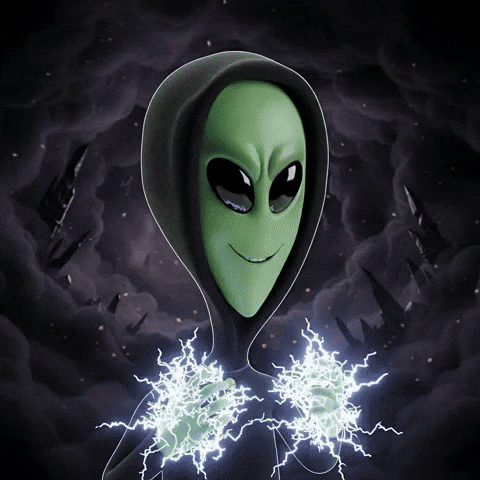 Reaction Gif Villain GIF by Lonely Aliens