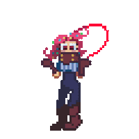 viRufo pixelart taberna virufo Sticker