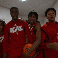Nc State Hug GIF by NC State Athletics