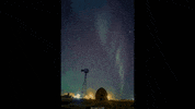 Hoodoos84 steve aurora windmill northern light GIF