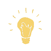 zws_school light creative shine idea Sticker