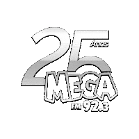 25Anos Megafm Sticker by Mega FM 92.3