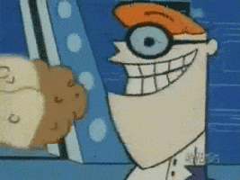 dexters laboratory eating GIF