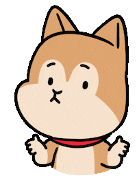 Dog What Sticker by Ai and Aiko