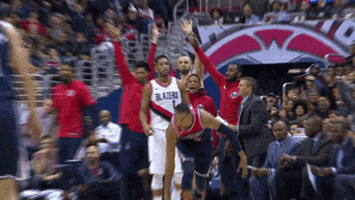 otto porter celebration GIF by NBA