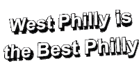 west Philly is the Best Philly Sticker by AnimatedText