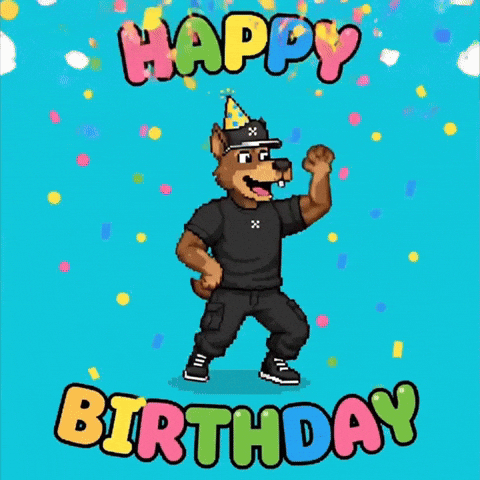 Dog Celebrating GIF by SkyDog Social