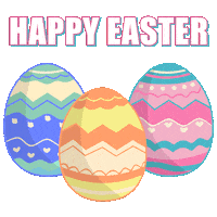 Easter Bunny Surprise Sticker by BEARISH