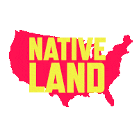 Indigenous People Map Sticker by American Indian College Fund