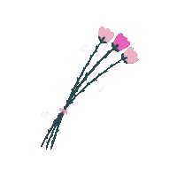 Flower Love Sticker by allo melo