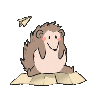 Travel Hedgehog Sticker