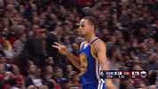golden state warriors celebration GIF by NBA