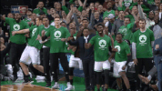 Sport Reaction GIF by Boston Celtics