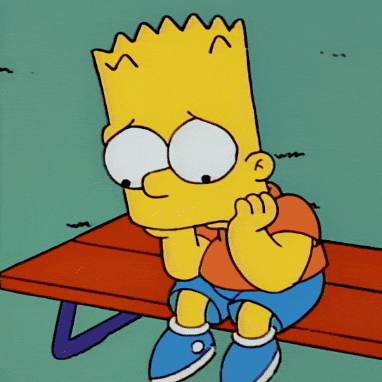 Sad The Simpsons GIF
