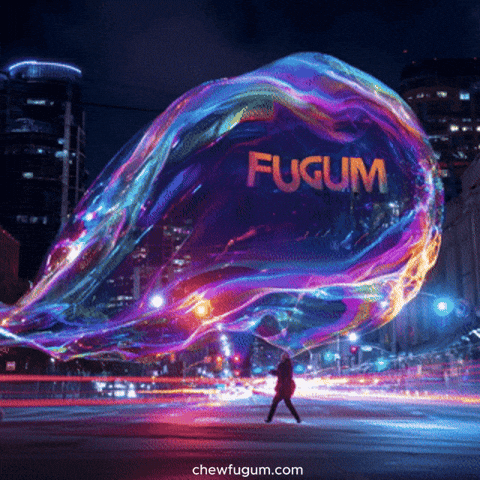 Vibe Bubblegum GIF by Fugum