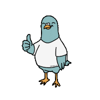 Bird Yes Sticker