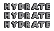 Stay Hydrated Drink Water Sticker by Aquabest