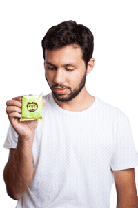 shuffle brownie Sticker