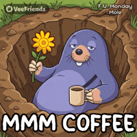 Wake Up Coffee GIF by VeeFriends