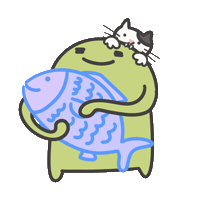摸魚 Sticker