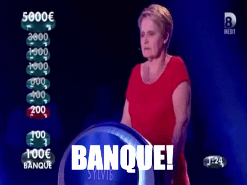 arthurdelhumeau giphygifmaker banque jeu tv le maillon faible GIF