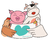 Vegan Animal Rights Sticker by Open Cages UA