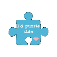 Jigsaw Puzzle Sticker