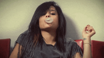 Zoe Kravitz Gum GIF