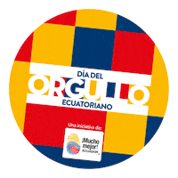 Tricolor Sticker by Mucho Mejor Ecuador