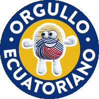 Tricolor Sticker by Mucho Mejor Ecuador