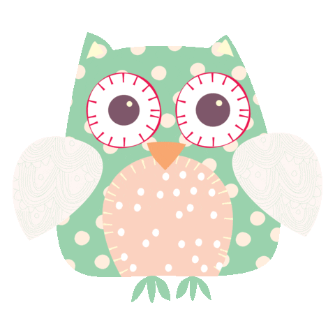 Happy Owl Sticker