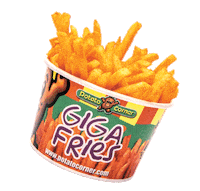 cheese fries Sticker by Potato Corner PH