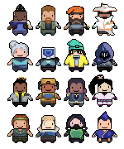 Pixel Art Sticker