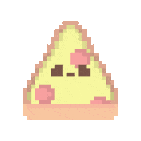 Pixel Pizza Sticker